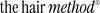 logo type for the hair method with registered trademark symbol