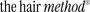 logo type for the hair method with registered trademark symbol